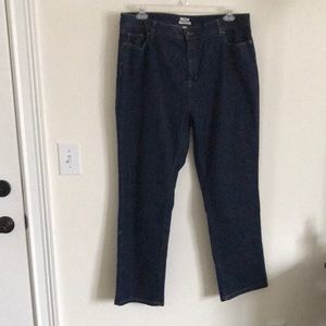 LL Bean fleece lined jeans classic fit 20